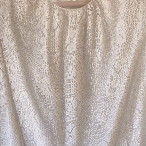 Laura Plus White Lace Dress-Size 20-Sleeveless/Fitted Bodice-Flared Skirt NWT - Picture 14 of 14